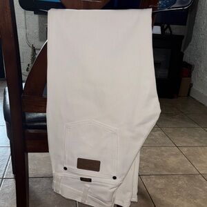 Wrangler Cream Denim Jeans